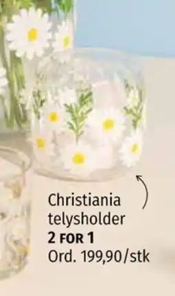 Nille Christiania telysholder tilbud