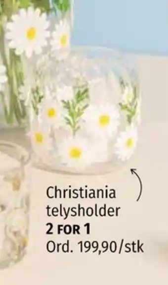Nille Christiania telysholder tilbud