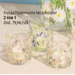Nille Frysja/sommerro telysholder tilbud