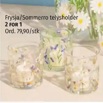 Nille Frysja/sommerro telysholder tilbud