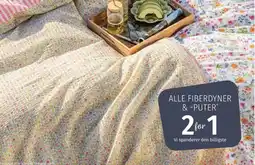 Nille Alle fiberdyner & -puter tilbud
