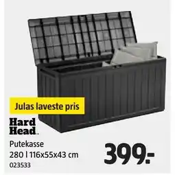 Jula Putekasse 280 l 116x55x43 cm tilbud