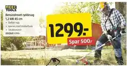 Jula Bensindrevet ryddesag 1,2 kW 45 cm tilbud