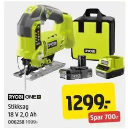 Jula Stikksag 18 V 2,0 Ah tilbud
