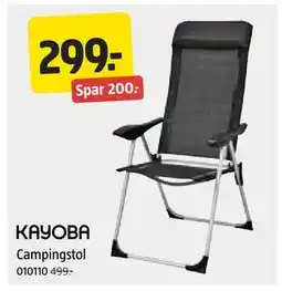 Jula Campingstol tilbud