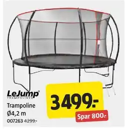 Jula Trampoline Ø4,2 m tilbud