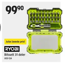 Jula Bitssett 31 deler tilbud
