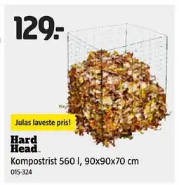 Jula Kompostrist 560 l, 90x90x70 cm tilbud