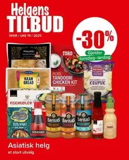 Spar Asiatisk helg tilbud
