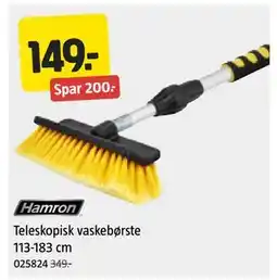 Jula Teleskopisk vaskebørste 113-183 cm tilbud