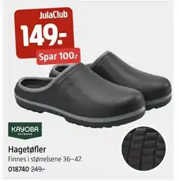 Jula Hagetøfler tilbud