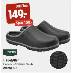 Jula Hagetøfler tilbud