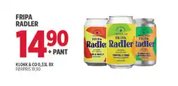 Jacobs Fripa radler tilbud