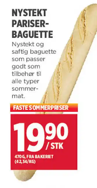 Jacobs Nystekt pariser- baguette tilbud