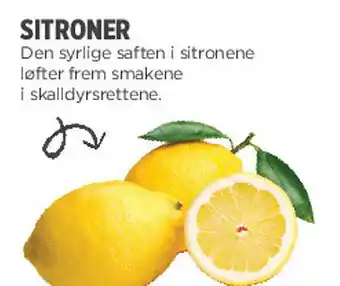 Jacobs Sitroner tilbud