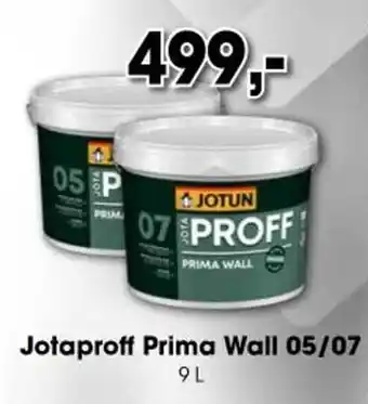 Mal Proff Jotaproff prima wall 05/07 tilbud