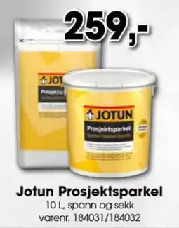 Mal Proff JOTUN Prosjektsparkel tilbud