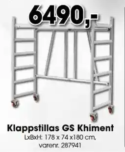 Mal Proff Klappstillas gs khiment tilbud
