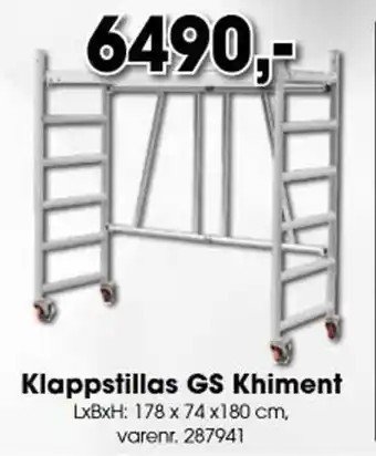 Mal Proff Klappstillas gs khiment tilbud