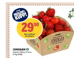 Coop Marked JORDBÆR O tilbud