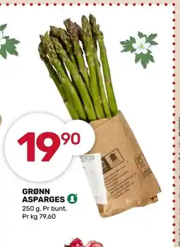 Coop Marked GRØNN ASPARGES tilbud