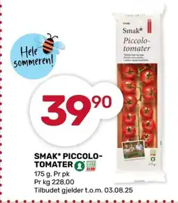 Coop Marked SMAK* PICCOLO- TOMATER tilbud