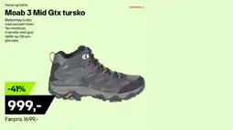 XXL Sport Moab 3 Mid Gtx tursko tilbud