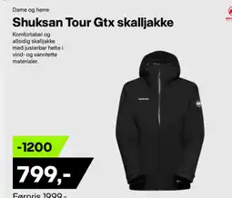 XXL Sport Shuksan Tour Gtx skalljakke tilbud