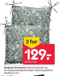Rusta Stolpute Provence tilbud