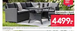 Rusta Loungesett Nice tilbud