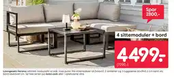 Rusta Loungesett Verona tilbud