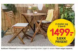 Rusta Kafésett Villastad tilbud