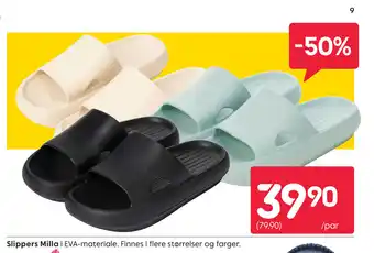 Rusta Slippers Milla tilbud