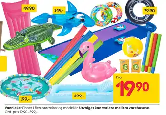 Rusta Vannleker tilbud