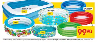 Rusta Barnebasseng tilbud