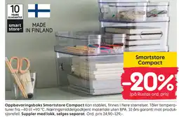 Rusta Oppbevaringsboks Smartstore Compact tilbud