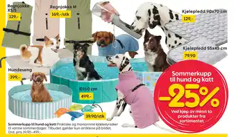 Rusta Sommerkupp til hund og katt tilbud