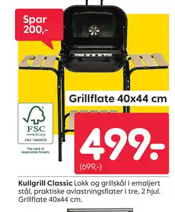 Rusta Kullgrill Classic tilbud
