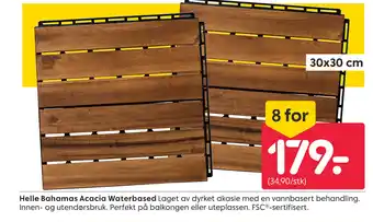 Rusta Helle Bahamas Acacia Waterbased tilbud