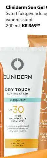 Apotek 1 CLINIDERM Sun Gel Cream tilbud