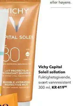 Apotek 1 VICHY Capital Soleil sollotion tilbud