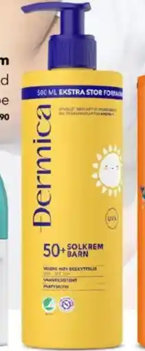 Apotek 1 Dermica solkrem tilbud