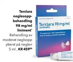 Apotek 1 Terclara neglesopp- behandling liniment tilbud