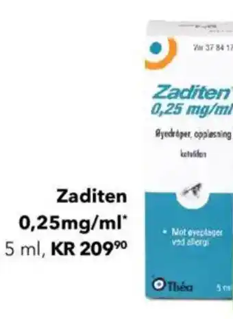 Apotek 1 Zaditen tilbud