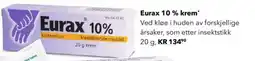 Apotek 1 Eurax 10% krem tilbud