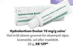 Apotek 1 Hydrokortison Evolan salve tilbud
