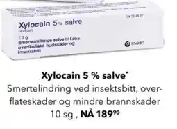 Apotek 1 Xylocain 5% salve tilbud
