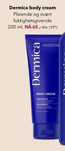 Apotek 1 Dermica body cream tilbud