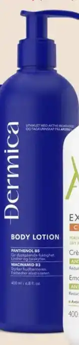 Apotek 1 Dermica bodylotion tilbud