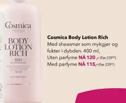 Apotek 1 Cosmica Body Lotion Rich tilbud